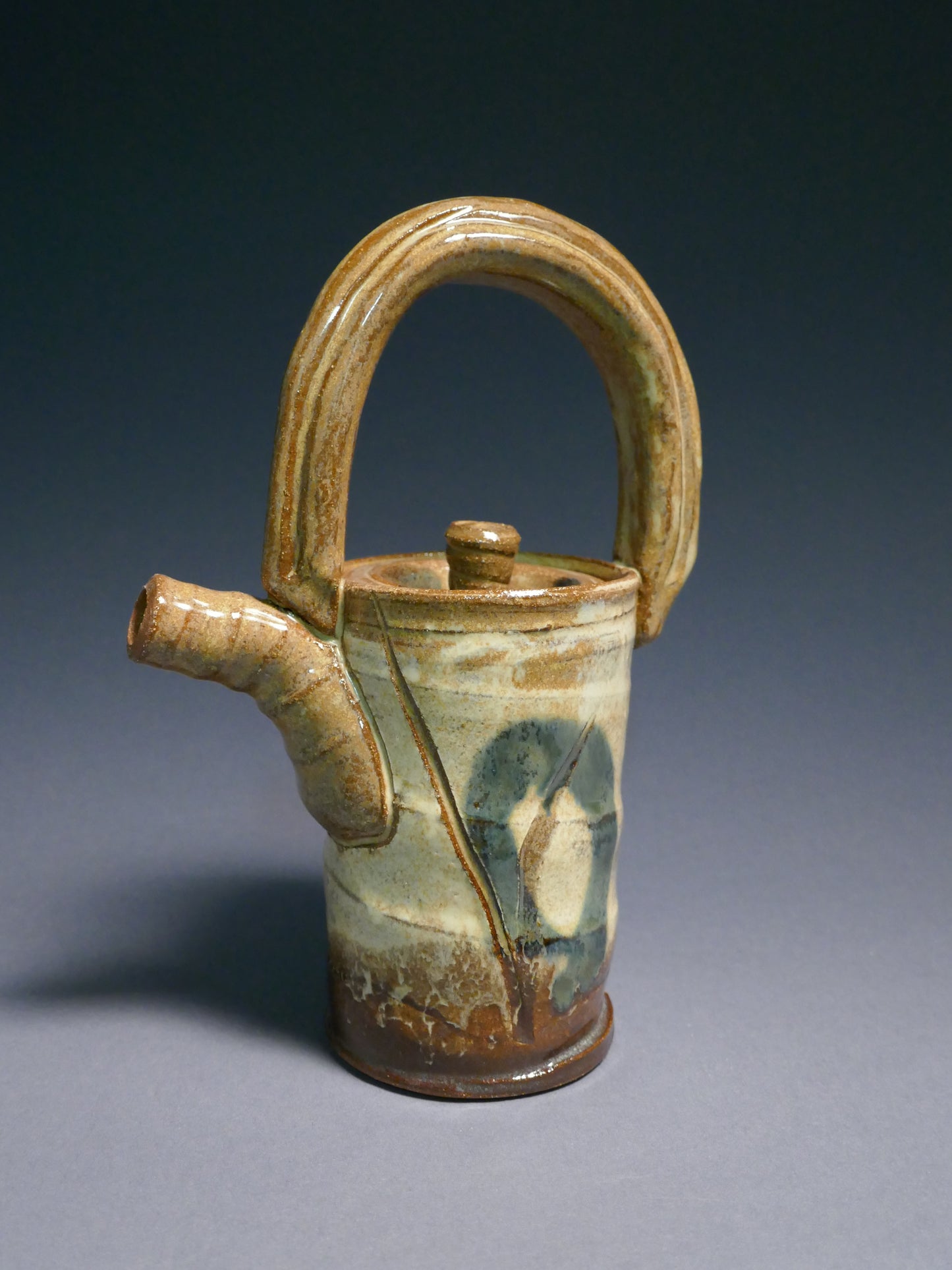 teapot 1 - oxidation fired stoneware