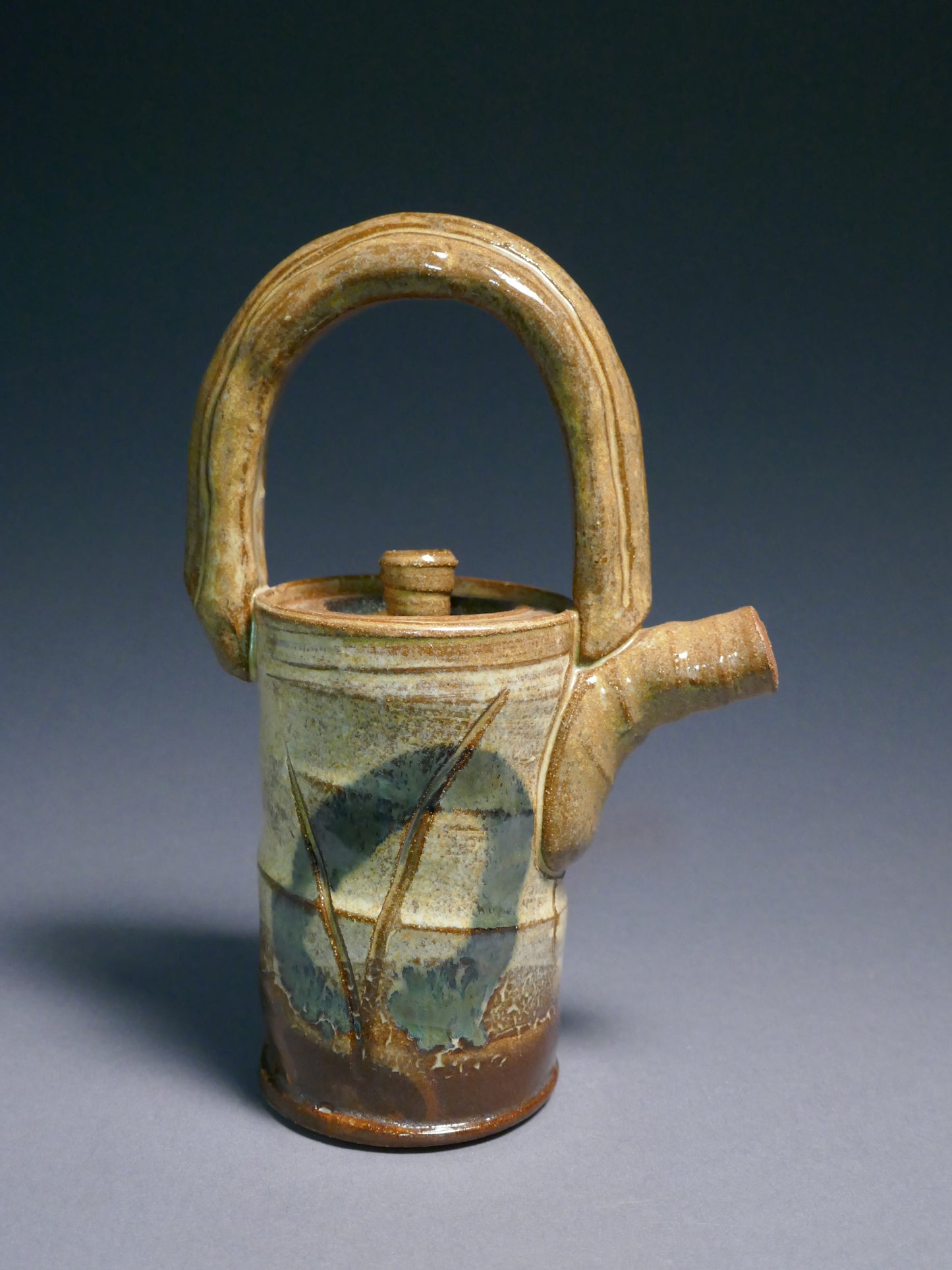 teapot 1 - oxidation fired stoneware