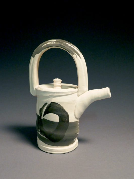 teapot 2 - oxidation fired porcelain